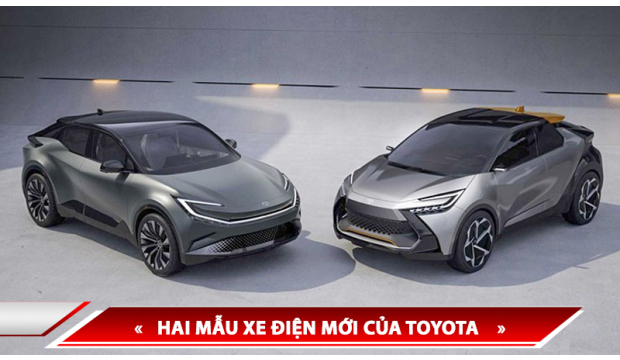 HAI MẪU XE ĐIỆN MỚI CỦA TOYOTA